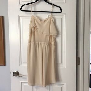 Light Pink Silk Aritzia Wilfred Dress